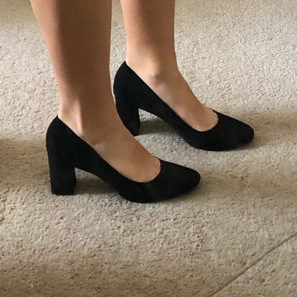 Black heels
